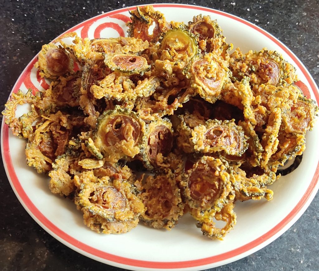 BITTER GOURD CHIPS Sahana's Organic Shop / Sahana's kitchen